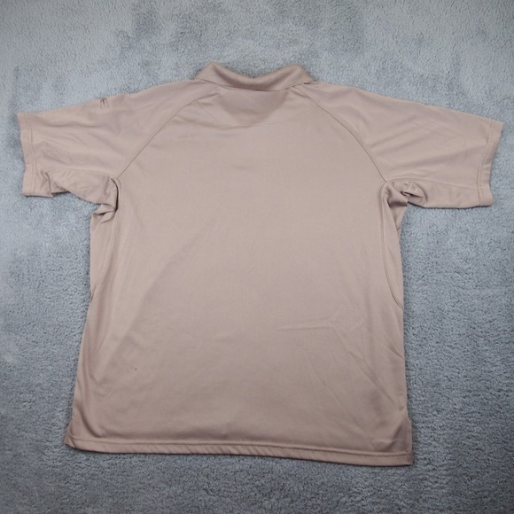 5.11 Tactical Polo Shirt Men's XL Solid Brown Performance Short Sleeve Stretch - Picture 2 of 10